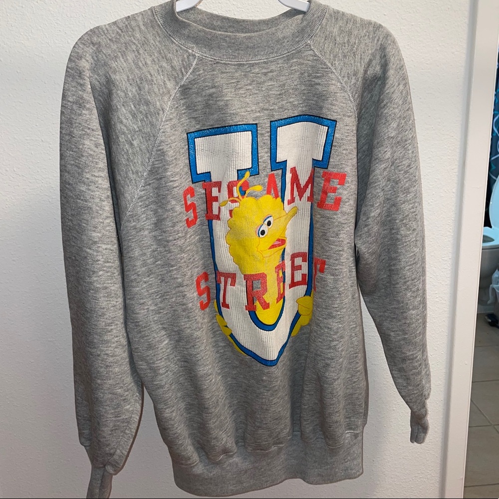 Vintage Sesame Street University Sweater